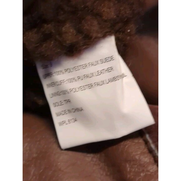 Muk Luks Barbie Boots Womens 9 Dark Purple Southwest Snowflake Faux Suede - Picture 9 of 11